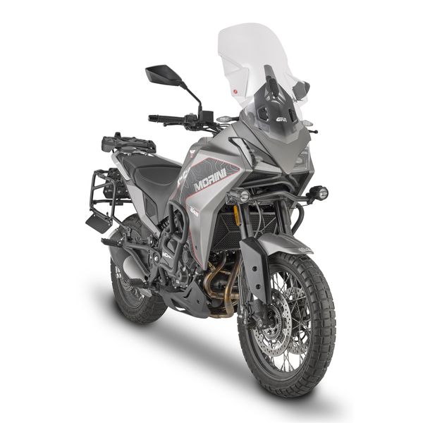 Větrolam GiVi transparentní 505x430mm s homologací pro Moto Morini X-Cape 649 r.v. 2021-2024