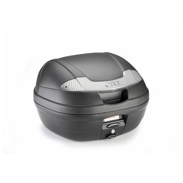 Topcase GiVi E340 Vision-Tech Monolock® schwarz mit transparenten Reflektoren 34 Liter 305x485x415mm Max Zuladung 3 kg