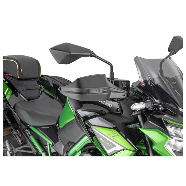 Handprotektor GiVi Technopolymer schwarz für BMW G 310 R, Kawasaki Versys 650, Z 900, Versys 1000