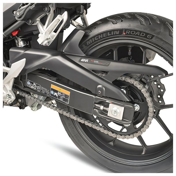 kryt zadního kola GiVi černý bez homologace pro Honda NX 500, NX 500 E-Clutch, CB 500 Hornet, CB 500 Hornet E-Clutch