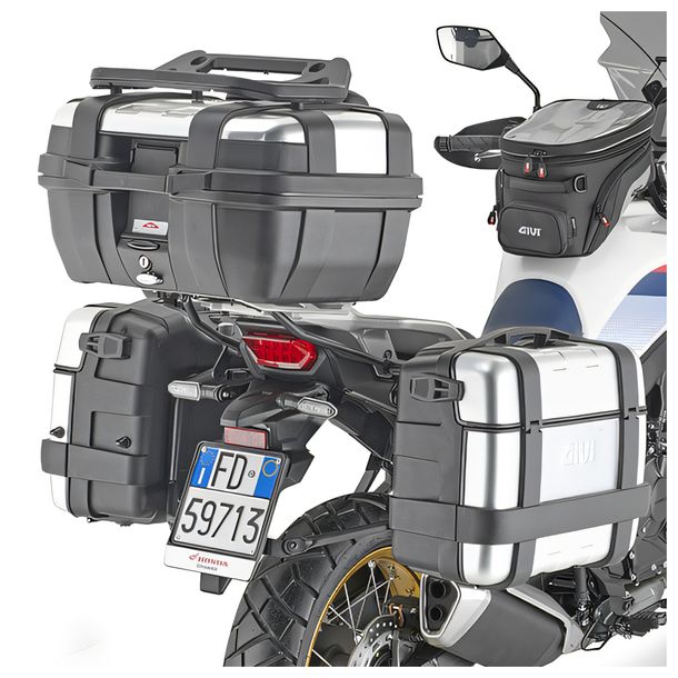 Seitenkoffer-Träger GiVi One-Fit Monokey® Ø 18mm ohne Platte für Honda XL 750 Transalp Bj. 2023-2026
