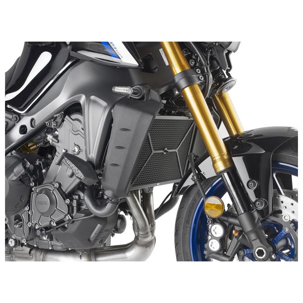 Kühlerschutz GiVi Edelstahl schwarz für Yamaha MT-09 / SP Bj. 2021-2023, Tracer 9 / GT / GT+ Bj. 2021-2024