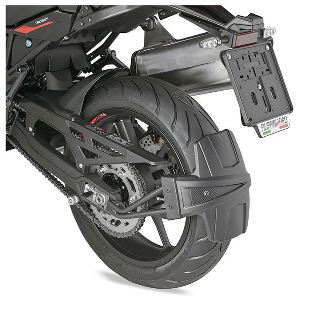 Montážní sada GiVi bez homologace bez základní desky pro univerzální zadní kryt RM02 pro Benelli TRK 702, TRK 702 X, QJ Motor SRT 700 SX