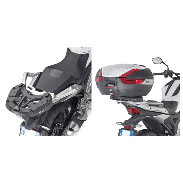 Topcase-Träger GiVi für Monokey® / Monolock® Koffer Max Zuladung 6 kg für Honda NC 750 X Bj. 2021-2026