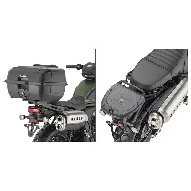 Topcase-Träger GiVi für Monokey® / Monolock® Koffer Max Zuladung 10 kg / 3 kg für Honda CL 500 Bj. 2023-2026