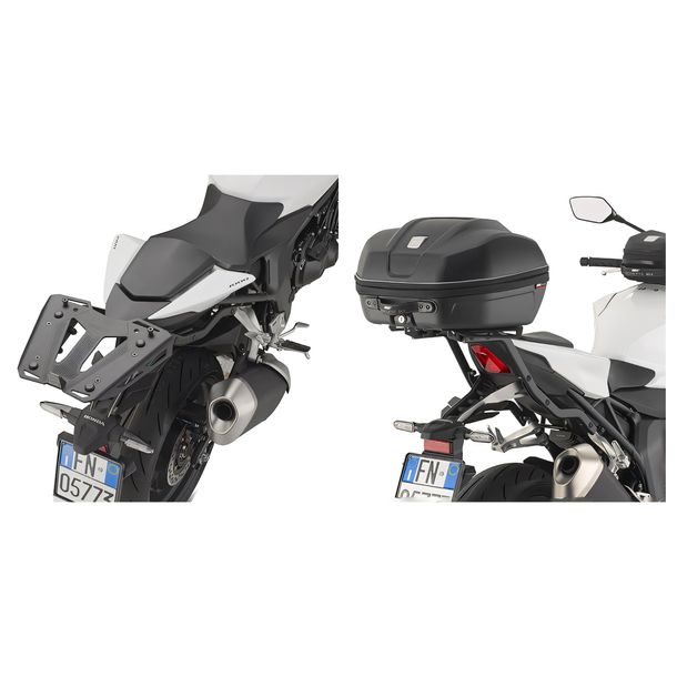 Topcase-Träger GiVi für Monokey® / Monolock® Koffer Max Zuladung 10 kg / 3 kg für Honda CB 1000 Hornet Bj. 2025-2026