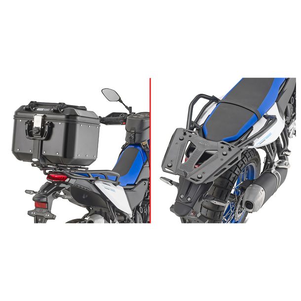 Topcase-Träger GiVi für Monokey® / Monolock® Koffer Max Zuladung 10 kg / 3 kg ohne Platte für Yamaha verschiedene Modelle