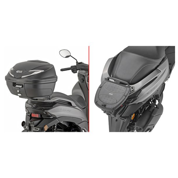 Nosič topcasu GiVi pro kufry Monolock®, max. nosnost 3 kg pro Yamaha Tricity 125 r. v. 2025-2026