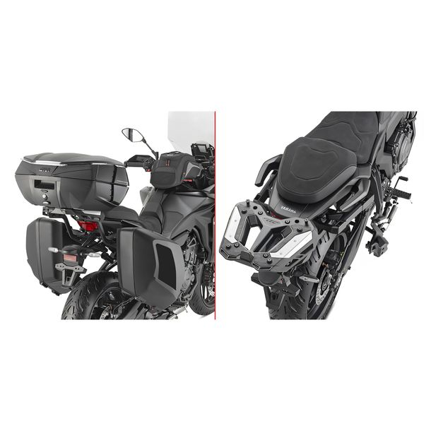 Topcase-Träger GiVi für Monokey® / Monolock® Koffer Max Zuladung 10 kg / 3 kg für Yamaha Tracer 7 GT Bj. 2025-2026