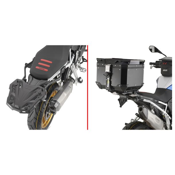 Nosič topcasu GiVi pro kufry Monokey® hliníkové bez základní desky pro BMW F 900 GS r. v. 2024-2026