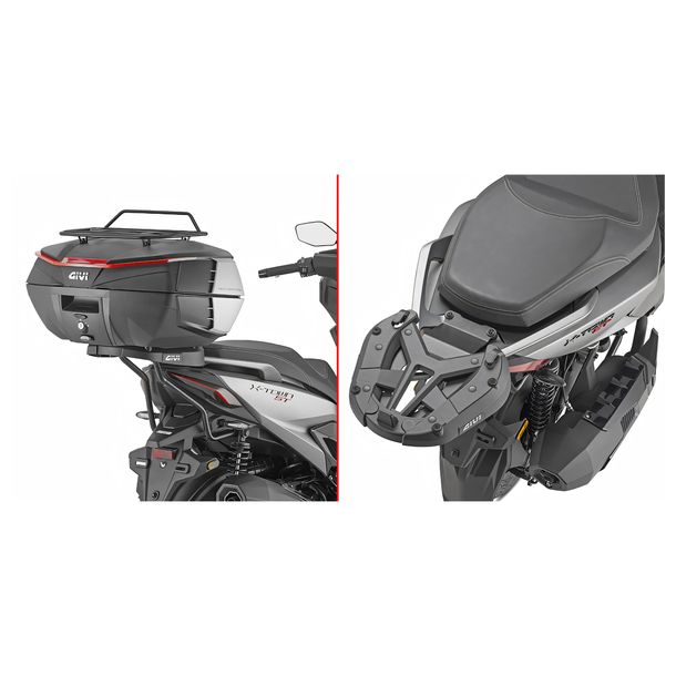 Nosič topcasu GiVi pro kufry Monokey® / Monolock® max. nosnost 10 kg / 6 kg / 3 kg bez základní desky pro Kymco X-Town 250ST r. v. 2026