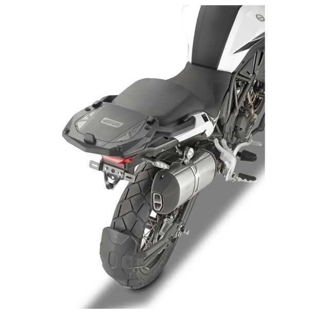 Topcase-Träger GiVi für Monokey® / Monolock® Koffer schwarz Max Zuladung 10 kg / 3 kg für Benelli TRK502X Bj. 2020-2026, TRK502 Bj. 2021-2026