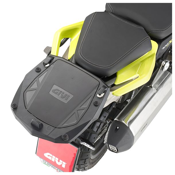 Topcase-Träger GiVi für Monokey® Koffer Max Zuladung 10 kg / 6 kg für Benelli TRK 702 / 702 X Bj. 2023-2025, QJ Motor SRT 700 SX Bj. 2025-2026