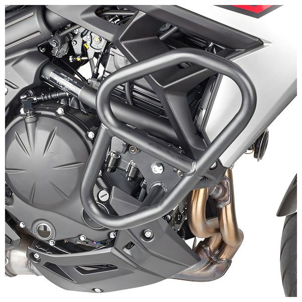 Sturzbügel GiVi schwarz Ø 25mm für Kawasaki Versys 650 Bj. 2022-2026