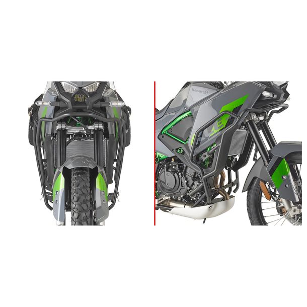 Ochrana motoru GiVi černá Ø 22mm pro Kawasaki KLE 500 r. v. 2026, KLE 500 SE r. v. 2026