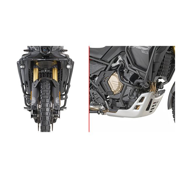 Sturzbügel GiVi schwarz für Voge Valico 800 Rally Bj. 2025-2026