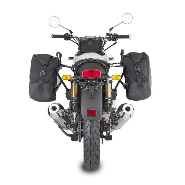Abstandshalter GiVi Schnellverschluss Remove-X für weiche Seitentaschen für Royal Enfield Interceptor 650 Bj. 2019-2026