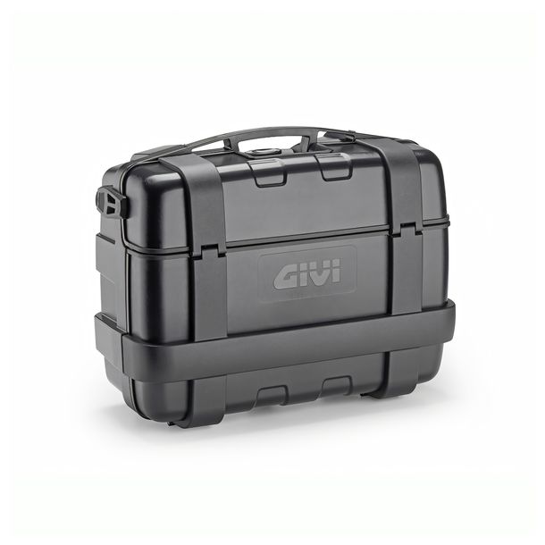 Topcase / Seitenkoffer GiVi Trekker Lite 33 Monokey® Technopolymer schwarz mit Kunststoff Cover 33 Liter 411x526x230mm Max Zuladung 10 kg