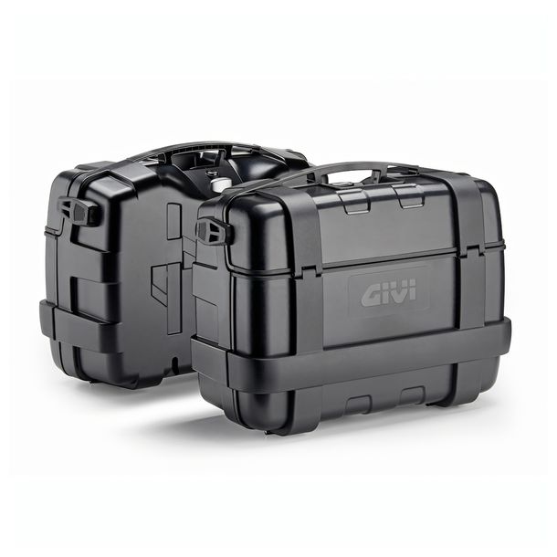 Sada bočních kufrů GiVi Trekker Lite 33 Monokey® technopolymer černá s plastovým krytem 33 litrů 411x526x230mm max. nosnost 10 kg