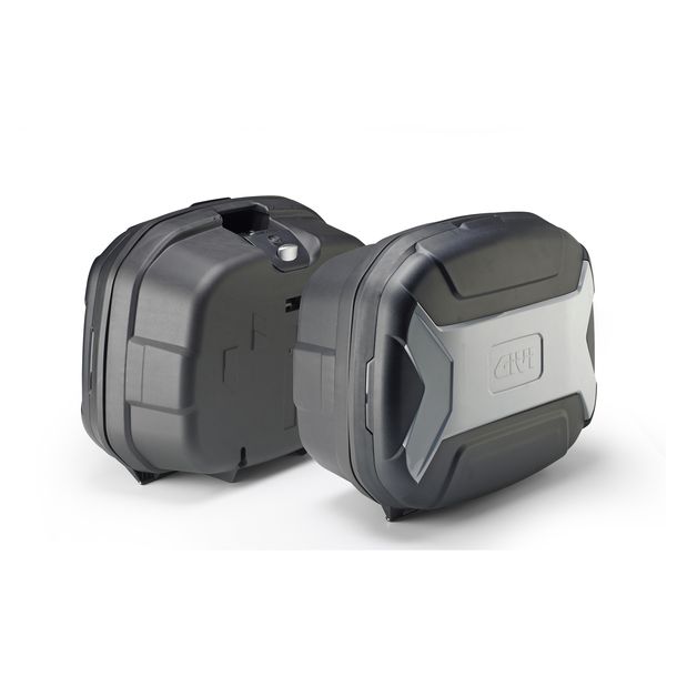Seitenkoffer-Satz GiVi Trekker Lite 35 Monokey® Technopolymer schwarz 35 Liter 434x538x248mm Max Zuladung 10 kg