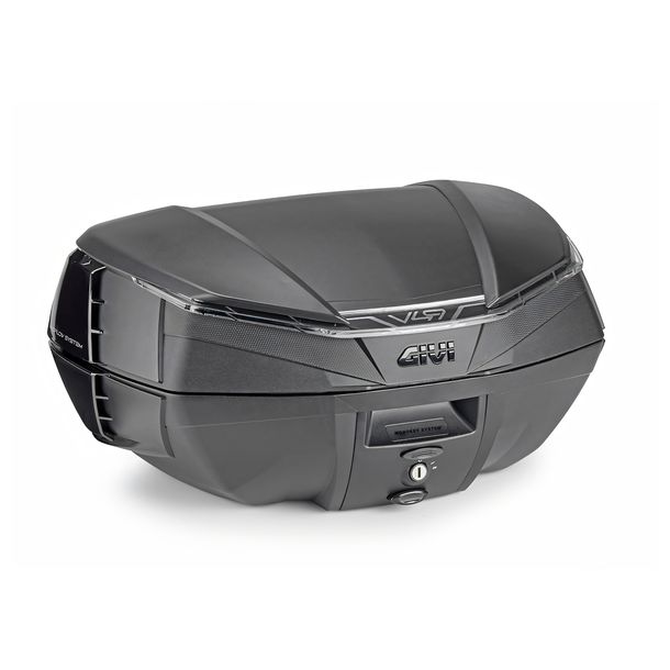 Topcase GiVi V49 Air Monokey® Kunststoff schwarz mit getöntem Reflektor 49 Liter 305x620x470mm Max Zuladung 10 kg