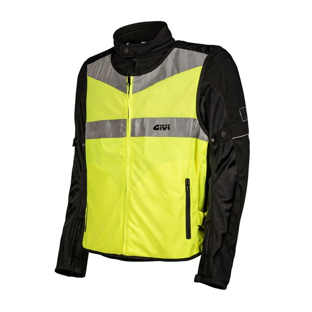 Säkerhetsväst GiVi Trekkervest lysande gul