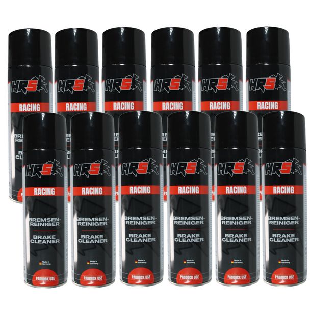 12 cans brake cleaner HRS Racing PADDOCK, 500ml