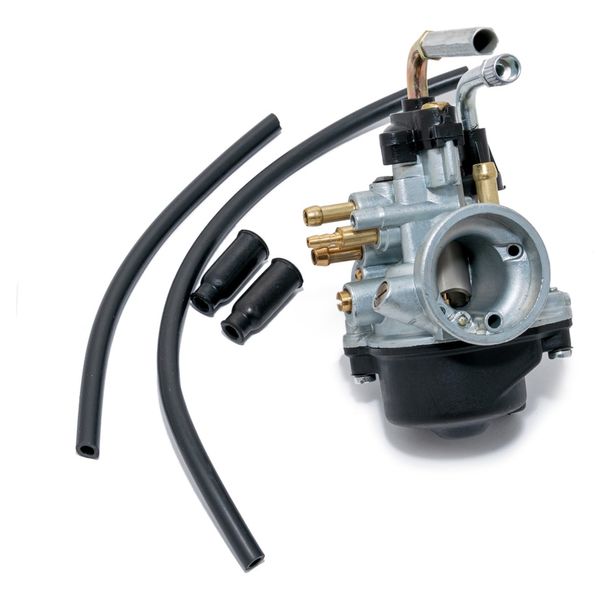 Carburatore MXT RACING 17,5mm completo con choke manuale tipo PHBN per Minarelli orizzontale / Aprilia SR 50 / Yamaha Aerox / CPI