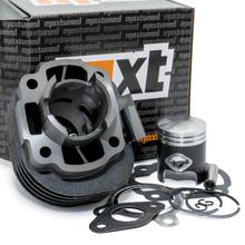Cilindro MXT Standard 50ccm raffreddamento ad aria 10mm completo di pistone e kit guarnizioni per Minarelli orizzontale raffreddamento ad aria / Yamaha, MBK, Aprilia, Malaguti
