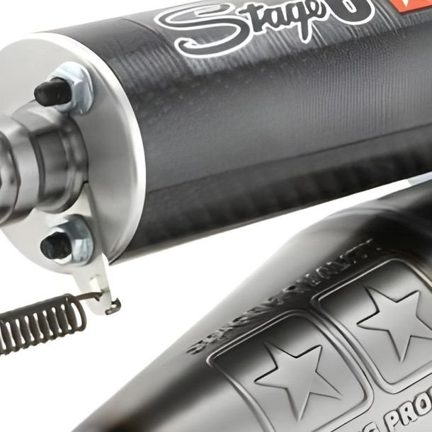 Exhaust Stage6 R1200 RACE for Piaggio / Gilera, unpainted hand welded – Bild 2