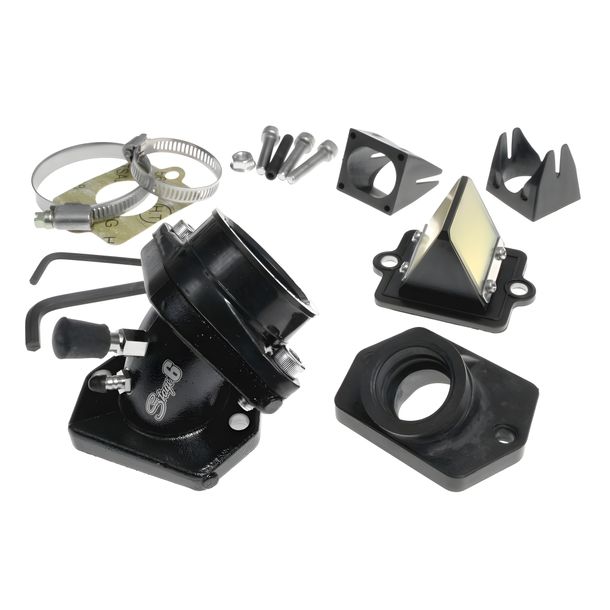 Einlasssystem Stage6 MKII für Piaggio, inkl. 23mm Adapter und Stage6 Ansaugstutzen