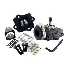 Einlasssystem Stage6 MKII für Minarelli liegend, inkl. Adapter (Dellorto 10 - 21mm, Arreche 17 - 21mm), Membranblock (Boys