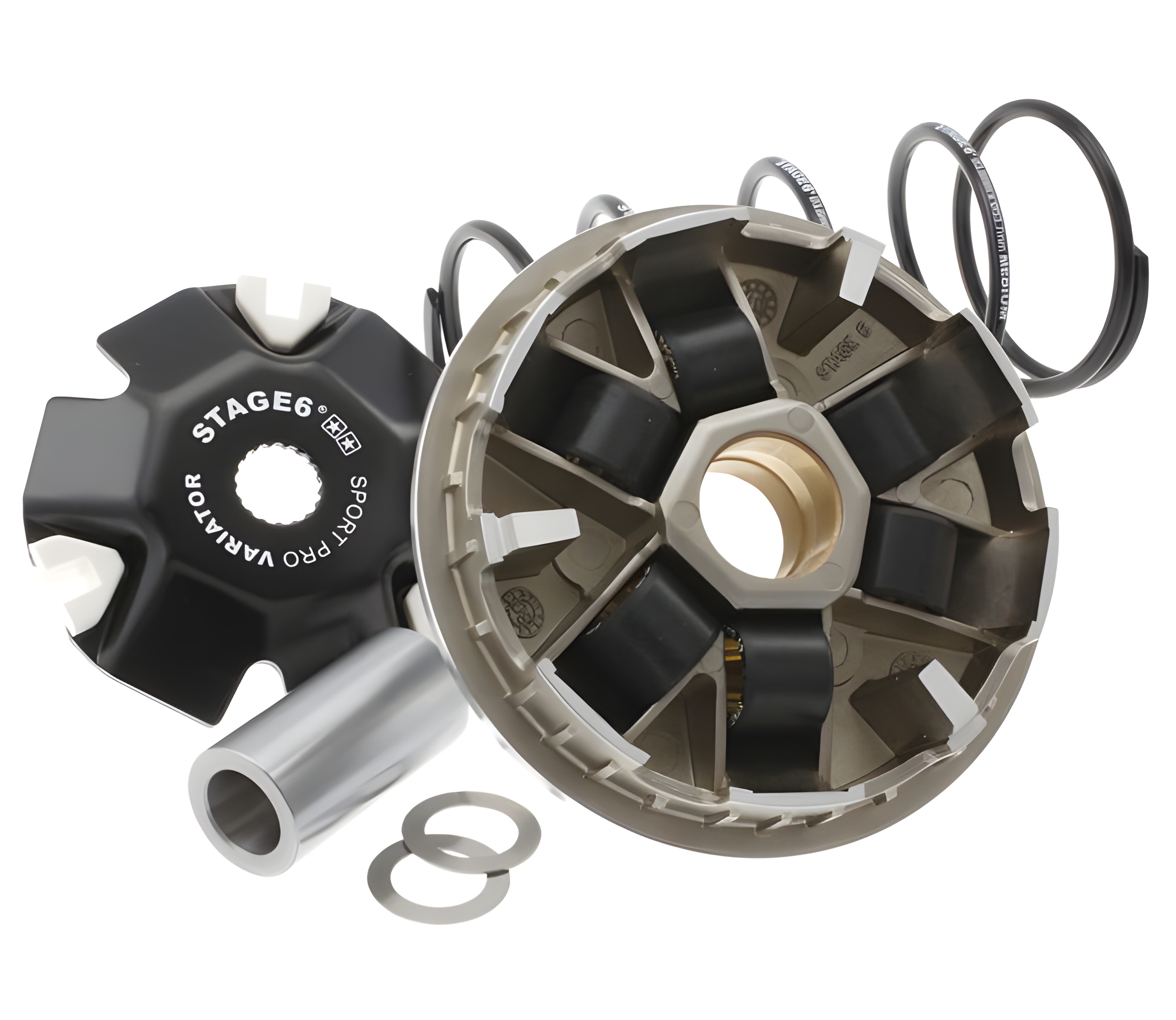 Variomatik Stage6 Sport PRO + Gegendruckfeder für zB Yamaha Aerox / MBK Nitro 50