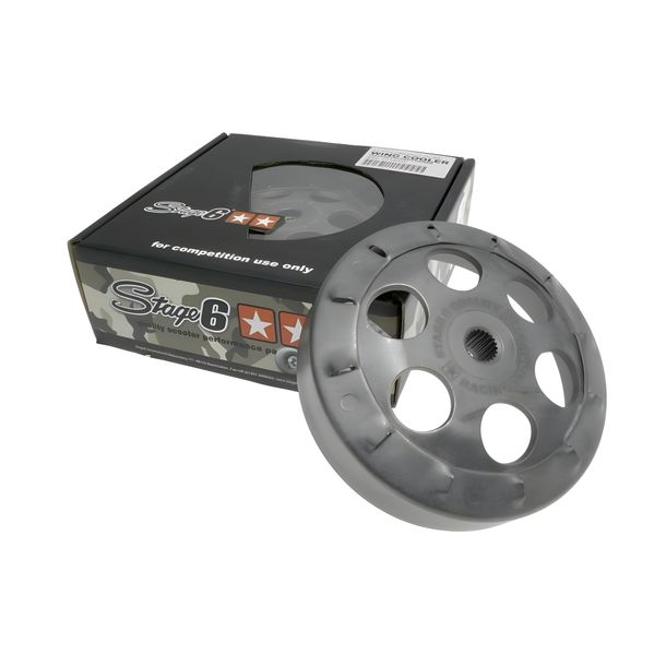 Clutch bell Stage6 WingCooler, reinforced basket / cooling blades