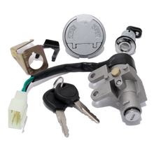 Ignition Switch with Fuel Tank Cap, 5-Pin, for GY6 4-Stroke Scooters / Chinese ScootersSchlosssatz MXT