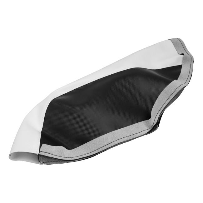 Sitzbezug STR8 für MBK Nitro / Yamaha Aerox, schwarz / weiß | Heavy Tuned:  Günstige Preise für Rollerteile, Motorrad Ersatzteile, Mofa, Vespa & mehr