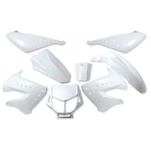 Verkleidungsset für Derbi Senda, SX50 RCR SMT, weiß