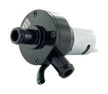 Elektrische Wasserpumpe Motoforce RACING, universal 12V, 15mm Anschlussdurchmesser, schwarz
