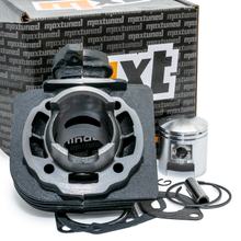 Zylinder MXT Standard 50ccm AC 10mm komplett mit Kolben Dichtsatz für Morini AC / Aprilia, Benelli, Derbi, Italjet, Suzuki, TGB