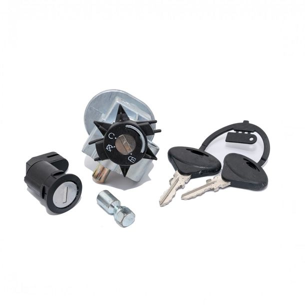 Ignition Switch MXT 4-pole without Immobilizer / Cable Connector for Peugeot Speedfight 2