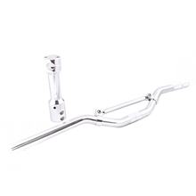 Downhill stuur MXT Stuur met bevestiging, chroom-look voor Yamaha / MBK / Keeway / Generic
