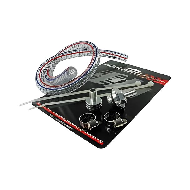 Carter Vent Naraku Racing pour Baotian BT49-QT/ BT50-QT - Argent
