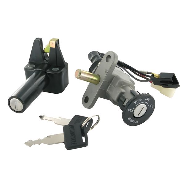 Schlossset Motoforce für MBK Booster / Yamaha BWs, 5 Kabel, vor Bj. 03 ohne Kat