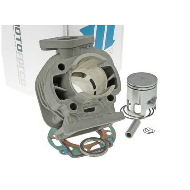 Zylinderkit Motoforce Aluminium 50ccm für Minarelli stehend AC, 10mm Kolbenbolzen