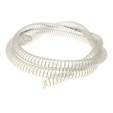 Kühlwasserschlauch Motoforce transparent mit Stahlspirale D: 12x18mm, 1 Meter für Piaggio-Motor