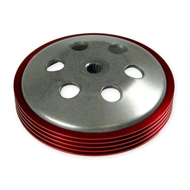 Kupplungsglocke Motoforce Wingbell für Minarelli 107mm, rot