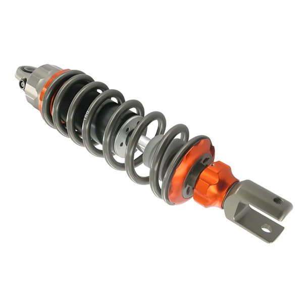 Stoßdämpfer Stage6 R / T Replica, (310mm) für Yamaha Aerox / MBK Nitro / für Yamaha Jog R-RR - hart eloxiert / schwarz / orange