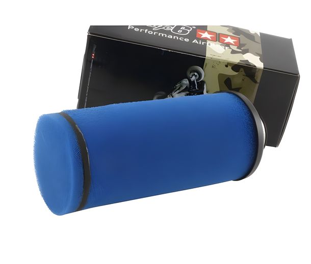 Racing airfilter Stage6, long, blue for scooters, motorcycle | eBay UK