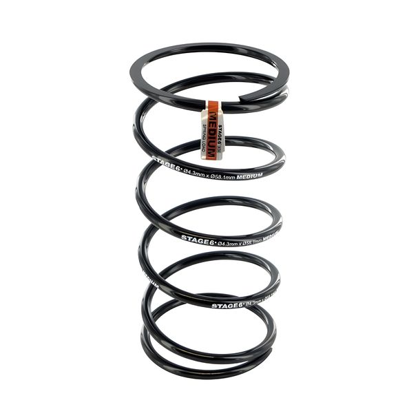 Gegendruckfeder Stage6 für Piaggio Hyper2 / GY6 (4-Takt), mittel