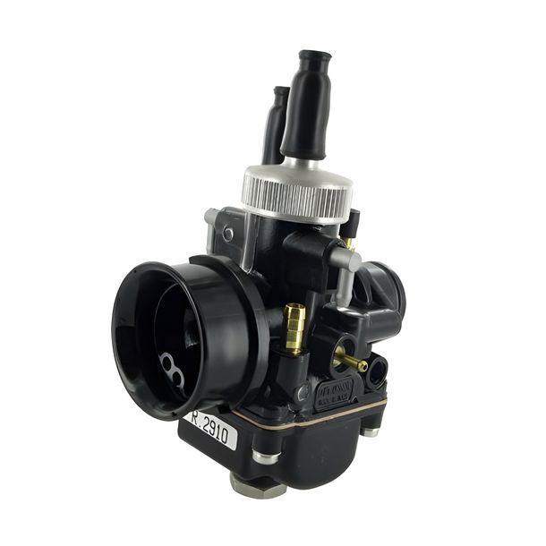 Vergaser Stage6, Dellorto RACING Schwarze Edition MKII, 19mm, 5mm Hauptdüsen (HD 92, ND 50, Nadel W7, Mischrohr 60)